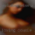 Loving couple looking female